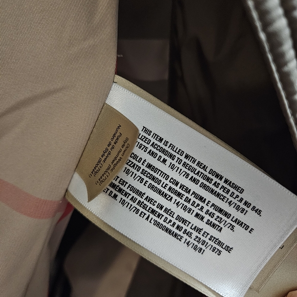 Burberry Olive Puffer Jacket - Picture 13 of 14